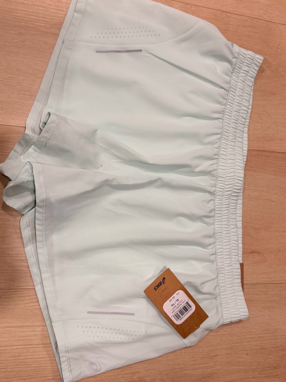 Asics Light Mint Running 2 N 1 Shorts